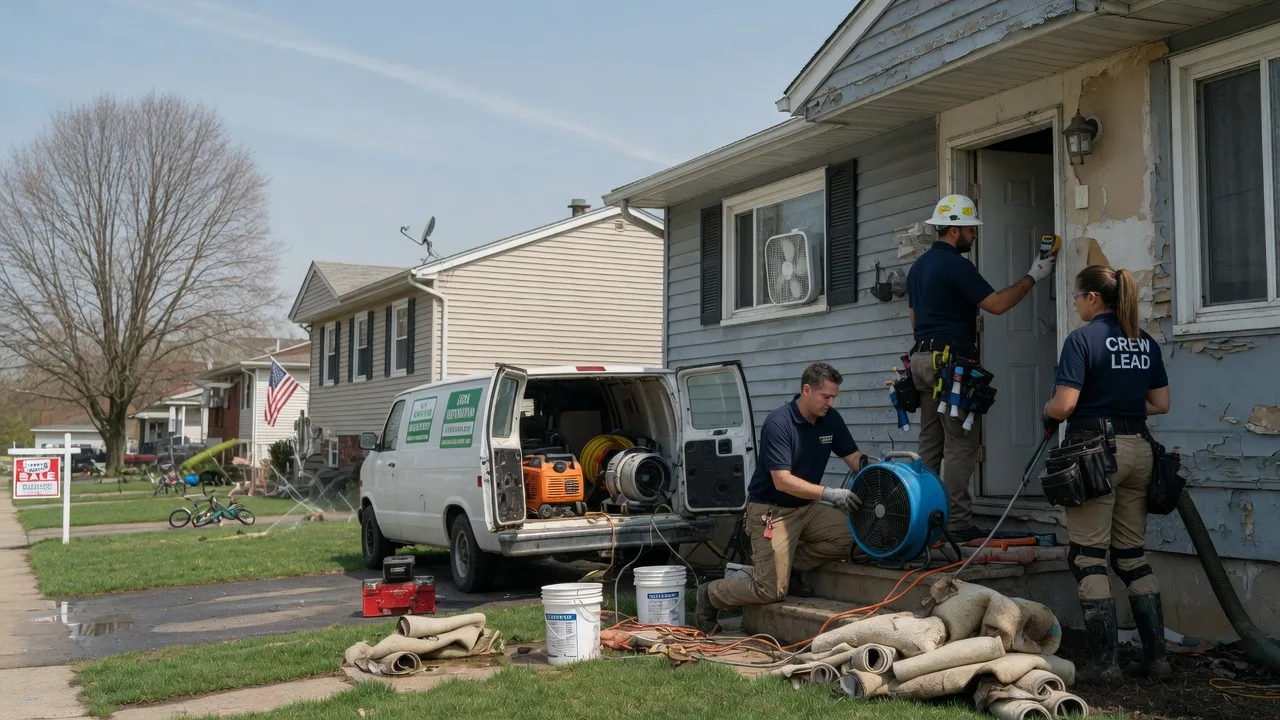 Flood Cleanup in Shirley Mills, ME near me