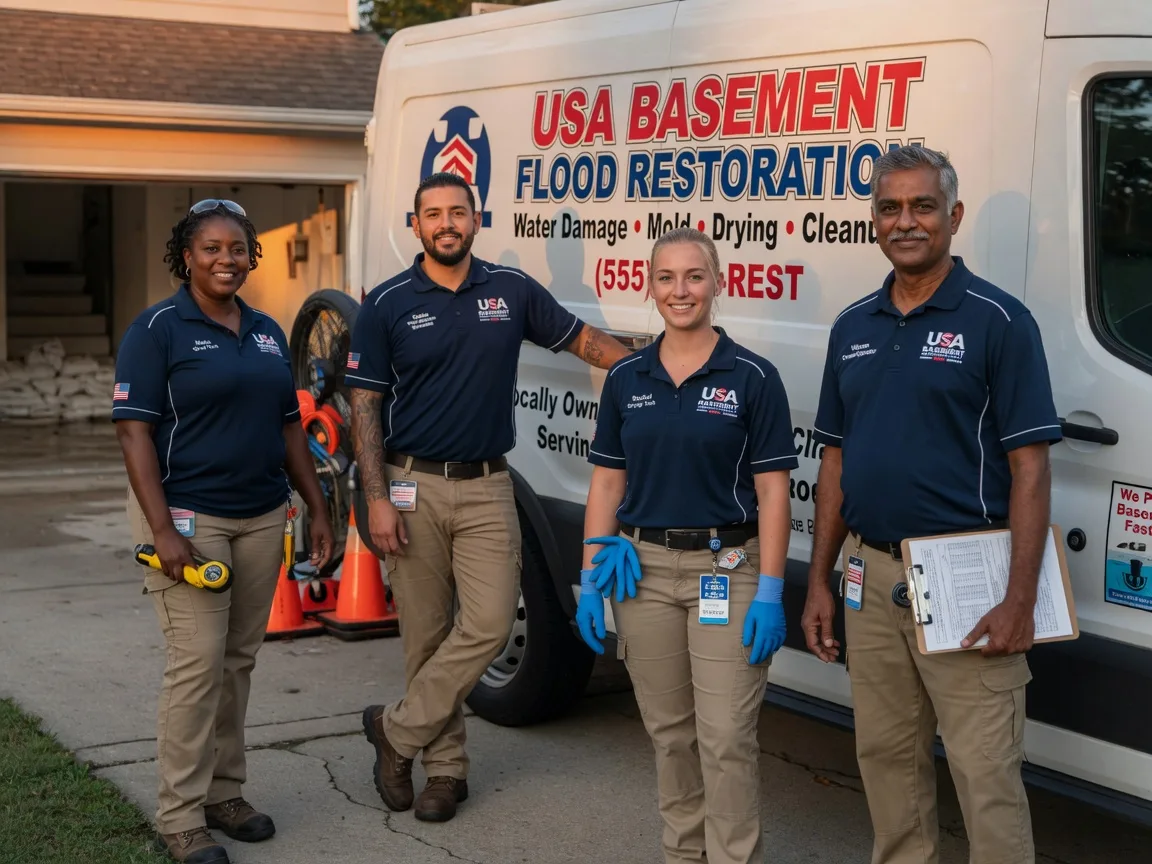 Basement Flood Cleanup company in Shirley Mills, ME