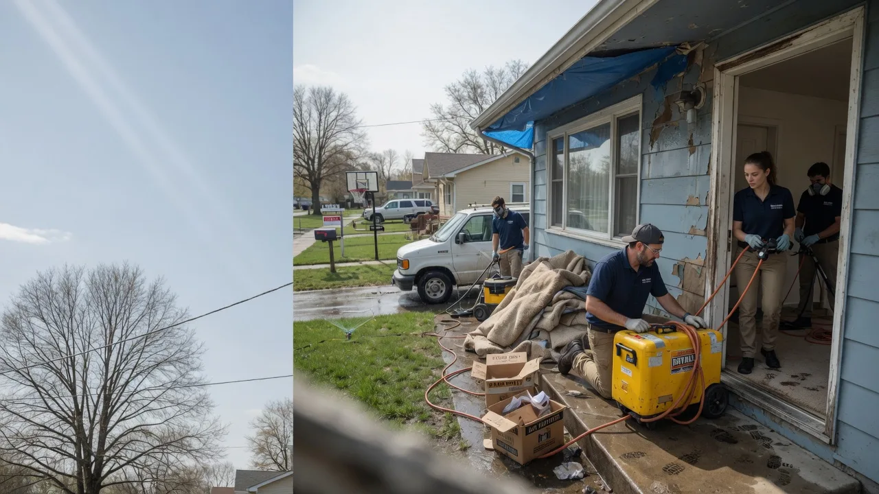Basement Flood Cleanup in Shirley Mills, ME near me